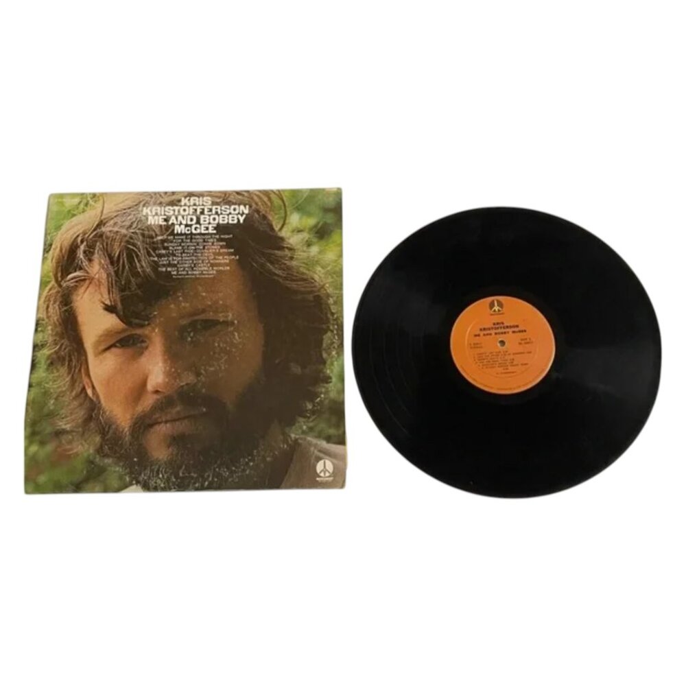 Kris Kristofferson Me and Bobby McGee Vinyl Record